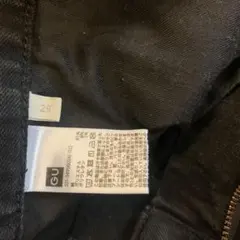 GU MENS 黒スキニー　size29