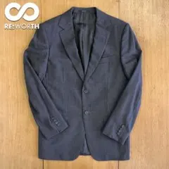 美品　ダンヒル　セットアップスーツ　ロゴボタン　紺　カスタムメイド　L位 美品ダンヒルセットアップスーツロゴボタン紺カスタムメイドL位