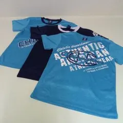 Champion　ジュニア半袖スポーツウェアトップス150cm　3枚セット