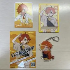 日常組 アクリルキーホルダー スツ 缶バッジ ぺいんと - メルカリ