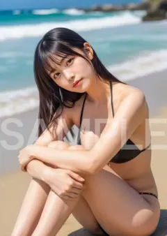 AI美女 A4ポスター グラビア ビキニ 可愛い 生写真 高画質【F511】
