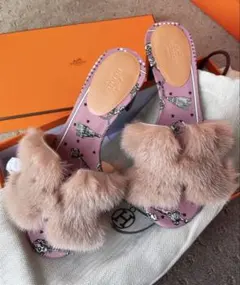 エルメス　HERMES オアジス　35 サンダルのサムネイル