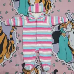 OLD NAVY フード ロンパース 0-3ヶ月 フリース 赤ちゃん 海外 くま