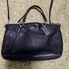 coach 黒 ショルダーバッグ