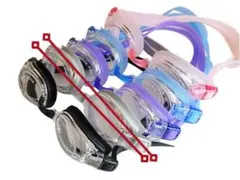 【お買い得❗️】スイミングゴーグル３つセット