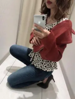 rienda リエンダ　スエードライダースジャケット