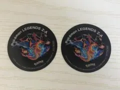 トイザらスオリジナル　ポケモンチェンジングステッカーメガリザードン　2個