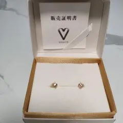 VERITE ハート型ダイヤモンドピアス☆ VERITE ハート型ダイヤモンドピアス☆ VERITE】ハート