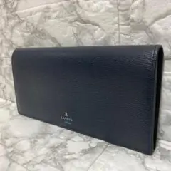 ランバンオンブルー　長財布　ウォレット　二つ折り　メンズ　ブラック　未使用級のサムネイル