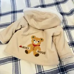 専用　MIKI HOUSE フリースアウター 80cm ベージュ