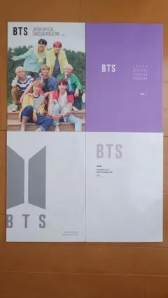 BTS JAPAN OFFICIAL FANCLUB MAGAZINE 4冊セッ
