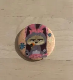 ズートピア2　ブラインドふわふわ缶バッジ　フィニック