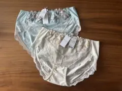 LLの2枚」トリンプ プレミアム ゴールドレーベル 綿混はきこみ深めショーツ