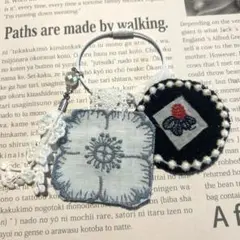 ミナペルホネン　キーリング　アネモネ＆ライトベリー