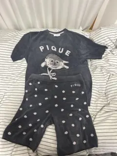 あざらしジャガードプルオーバー&ショートパンツセット