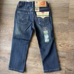 新品タグ付　Levi's511ダークブルー デニム　3T(95-100cm)