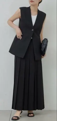 美品GALLARDAGALANTEプリーツスカート
