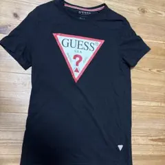 GUESS ロゴプリント Tシャツ ブラック