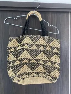 MAISON BENGAL かごバッグ 幾何学模様のサムネイル