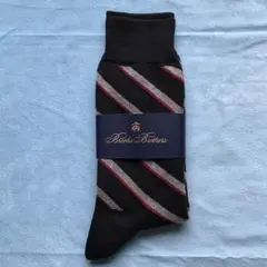 新品未使用　ブルックスブラザーズ　ソックス　ブラック　￼25-27cm