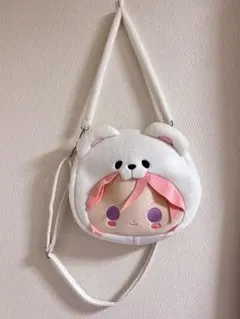 あんさんぶるスターズ 中国 桜河こはく 白熊 バッグ コロッタ あんスタ 白熊 痛バッグ 桜河 こはく キーホルダー付き あんスタ