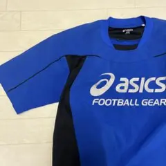 asics footballgear 半袖シャツ スポーツ ストレッチ メッシュ