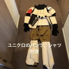 140cm キッズ仮装ウェア　スターウォーズ　トルーパー　手作り