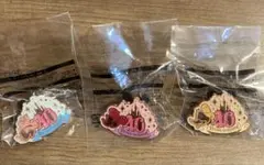 ディズニーランド 40周年　ゲーム景品 ピンバッジ3個セット