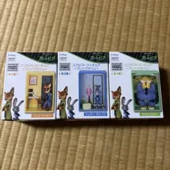 ズートピア2 コンセプト ブレイクタイム フィギュア3つセット