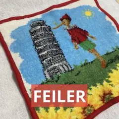 FEILER ピサの斜塔 ピノキオ タオルハンカチ イエロー - メルカリ