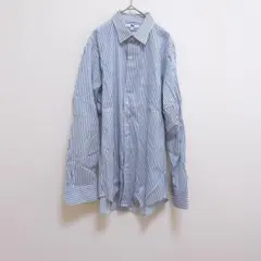 UNIQLO ユニクロ（L）長袖 シャツ ストライプ
