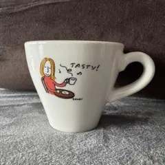 【レトロ/非売品】 AGF マキシム ミニマグカップ SAORI イラストのサムネイル