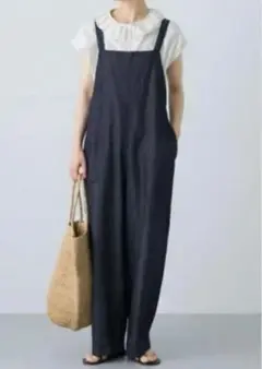 【かぐれ】デニムイージーサロペット　アーバンリサーチドアーズ デニムイージーサロペット(FREE INDIGO): ボトム｜URBAN