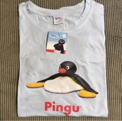 【新品】Pingu ピングーTシャツ ライトブルーTシャツ