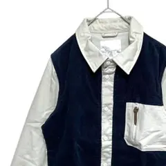 【超レア‼️】adidas × BURTONコラボ 長袖シャツ XS 白 紺 古着