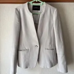 green label relaxingノーカラージャケット36