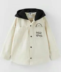 ZARA 連帽牛仔外套 116