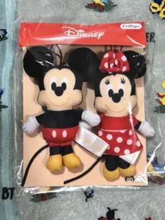 ミッキー　ミニー　ぺたっとペアマスコット ディズニーのサムネイル