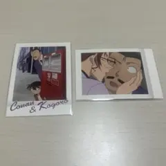 名探偵コナン　ぱしゃこれ　江戸川コナン　毛利小五郎　妃英理