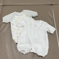 ロンパース・カバーオール 2つ　50〜60cm