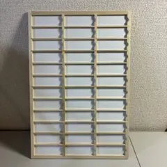 学習塾　木製書類収納 複数仕切り付き　学研　公文　５列20段 学習塾 木製書類収納 複数仕切り付き 学研 公文 5列20段 - メルカリ