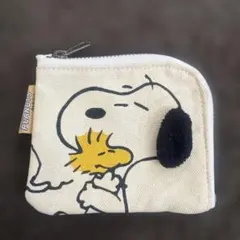 スヌーピー パスケース　ポーチ　　※状態悪