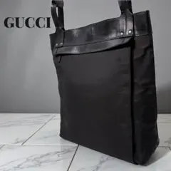 《レアモデル》グッチ ショルダーバック ワンショルダー レザー キャンバス