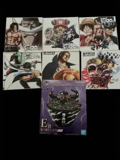 ONE PIECE 一番くじ 鬼ヶ島どんぶり ＆ 色紙セットのサムネイル