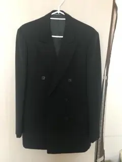 【最終値下げ】ブラック ダブルブレスト スーツジャケット