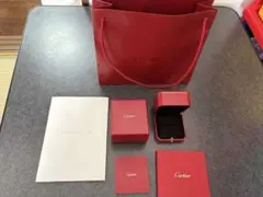 カルティエ 空箱 ボックス 指輪用 ジュエリーケース