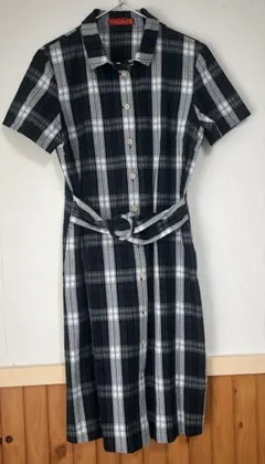 ヨークランド　チェック　シャツワンピースのサムネイル