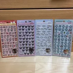 正規品　ボンボンドロップシール　キティ　クロミ　シナモン　ハンギョドン