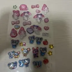 シール　おすそ分け　エンジェルブルー　マイメロ