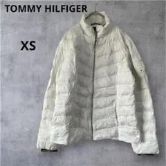 TOMMY HILFIGER ホワイト ダウンジャケット【XS】海外輸入古着